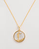 Virgo, Gold Zodiac Necklace