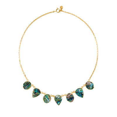 Warrioress Small Paua Necklace