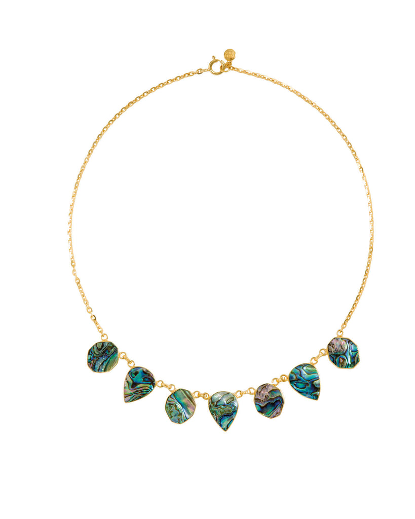 Warrioress Small Paua Necklace