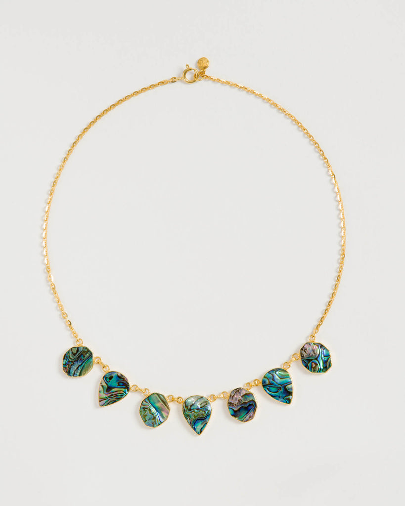 Warrioress Small Paua Necklace