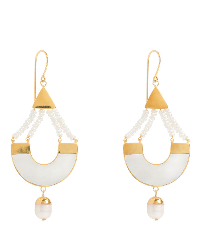 Warrioress Sunrise Earrings