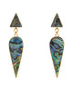 Warrioress Wonder Paua Earrings