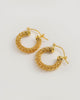Woven for Women' Mini Hoops