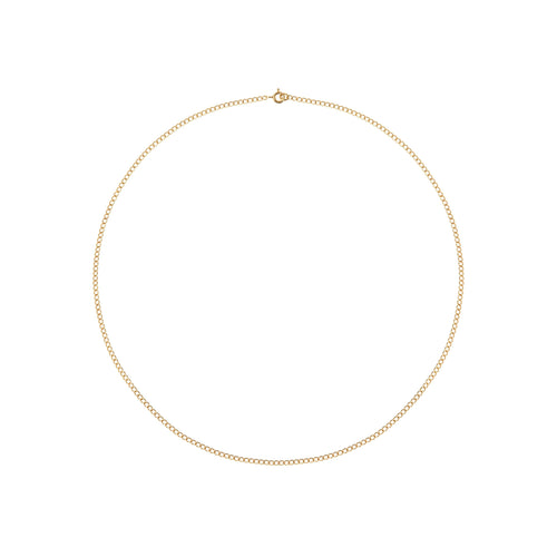 22ct Gold Vermeil Chain Necklace - Freya Rose Designer Necklace