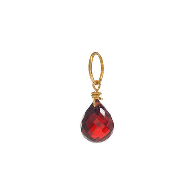 Garnet Charm - Freya Rose Jewellery