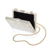 Athena Ivory Mother of Pearl Clutch Bag Freya Rose