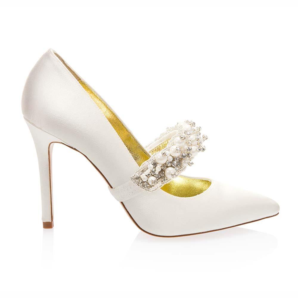 Detachable Queen Shoe Strap for Wedding Shoes | Freya Rose